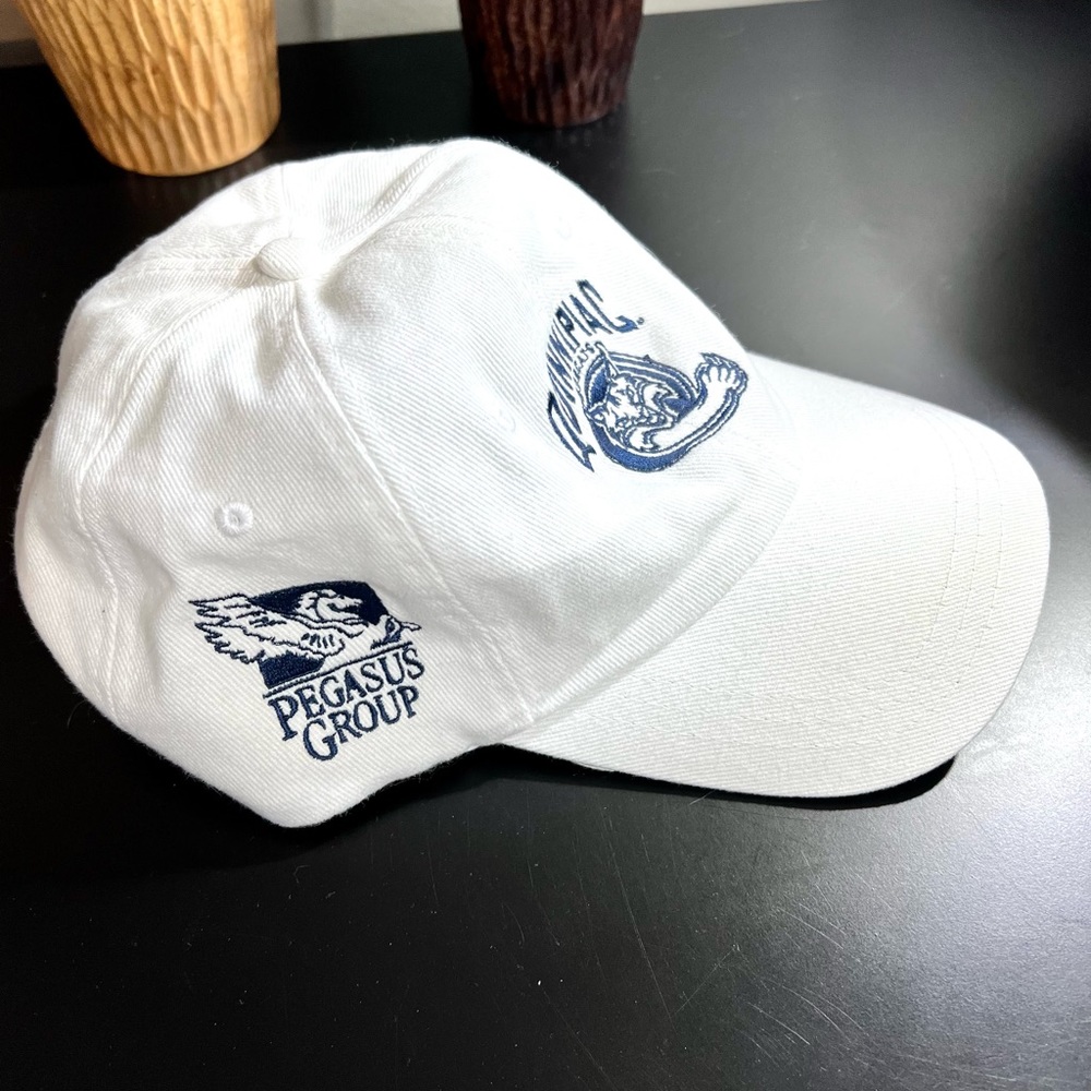 NWOT Quinnipiac Bobcats white baseball cap